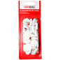 24x Filzgleiter Nagel Stuhlgleiter Parkettgleiter Möbelschoner Set weiß Ø 24 mm
